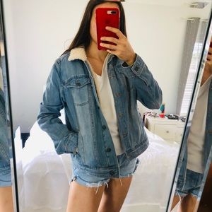 Universal Thread Denim Sherpa Jacket